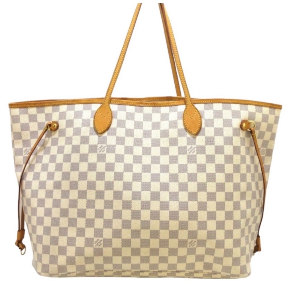 Luis Vuitton Damier Azur Neverfull GM tote